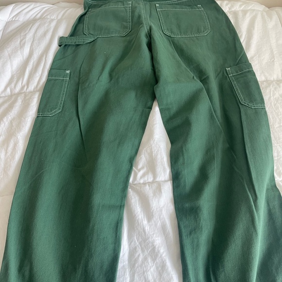 NWT garage dani carpenter green wide leg pants - Picture 6 of 6